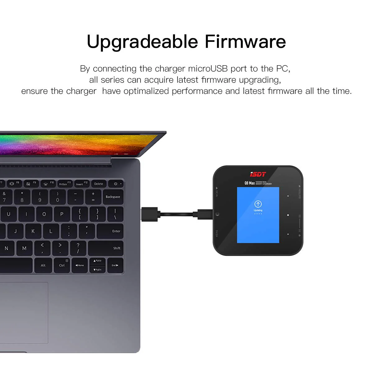 Įkroviklis ISDT Q8 MAX 1000W 30A 1-34V didelės galios akumuliatoriams