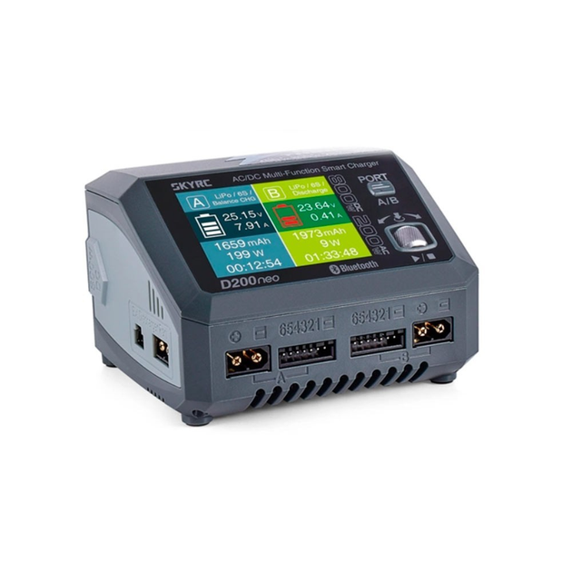 Įkroviklis SkyRC D200neo AC 2*100W DC 2*400W