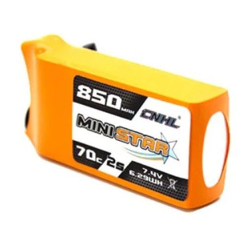 cnhl ministar series 850mah 7 4v 2s 70c lipo battery with xt30 plug 2 500x500