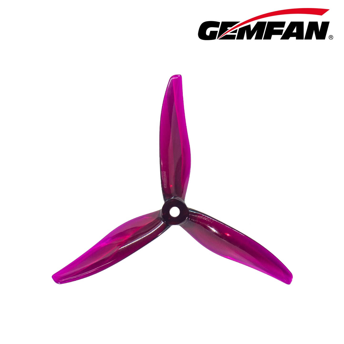 Propeleris Gemfan Hurricane MAX 51377 3 menčių 5.1'' Magenta (2 pagal laikrodžio rodyklę + 2 prieš laikrodžio rodyklę)