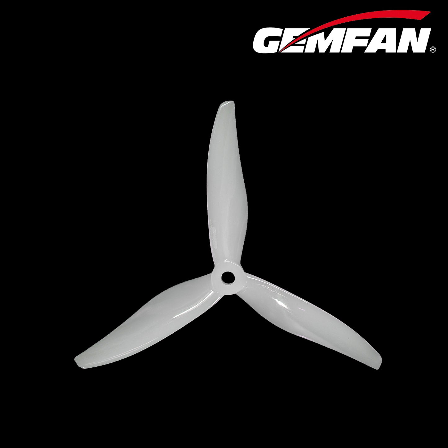 Propeleris Gemfan Hurricane MAX 51377 3 menčių 5.1'' baltas (2 pagal laikrodžio rodyklę + 2 prieš laikrodžio rodyklę)