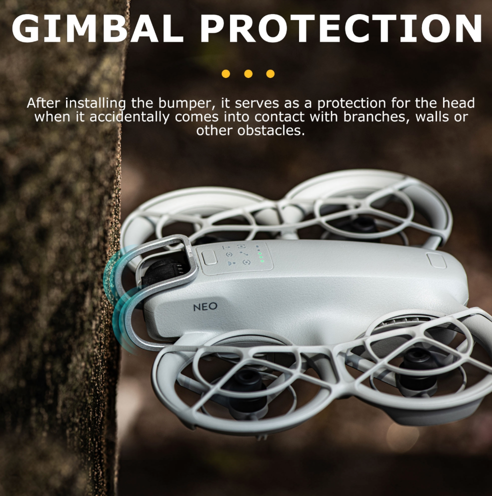 DJI NEO objektyvo buferis iš aliuminio