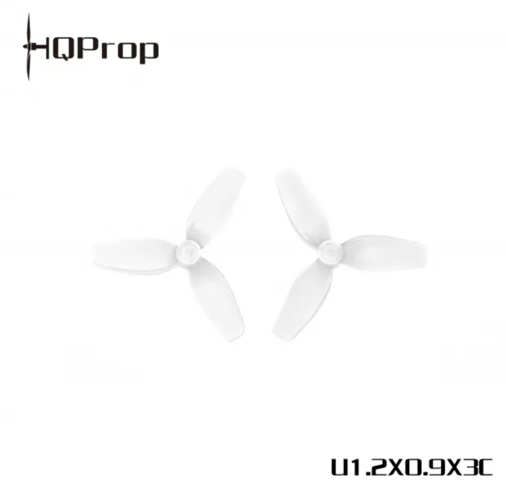 Propeleris HQProp Ultralight Whoop 1.2X0.9X3(31MM) skaidrus (2CW+2CCW)