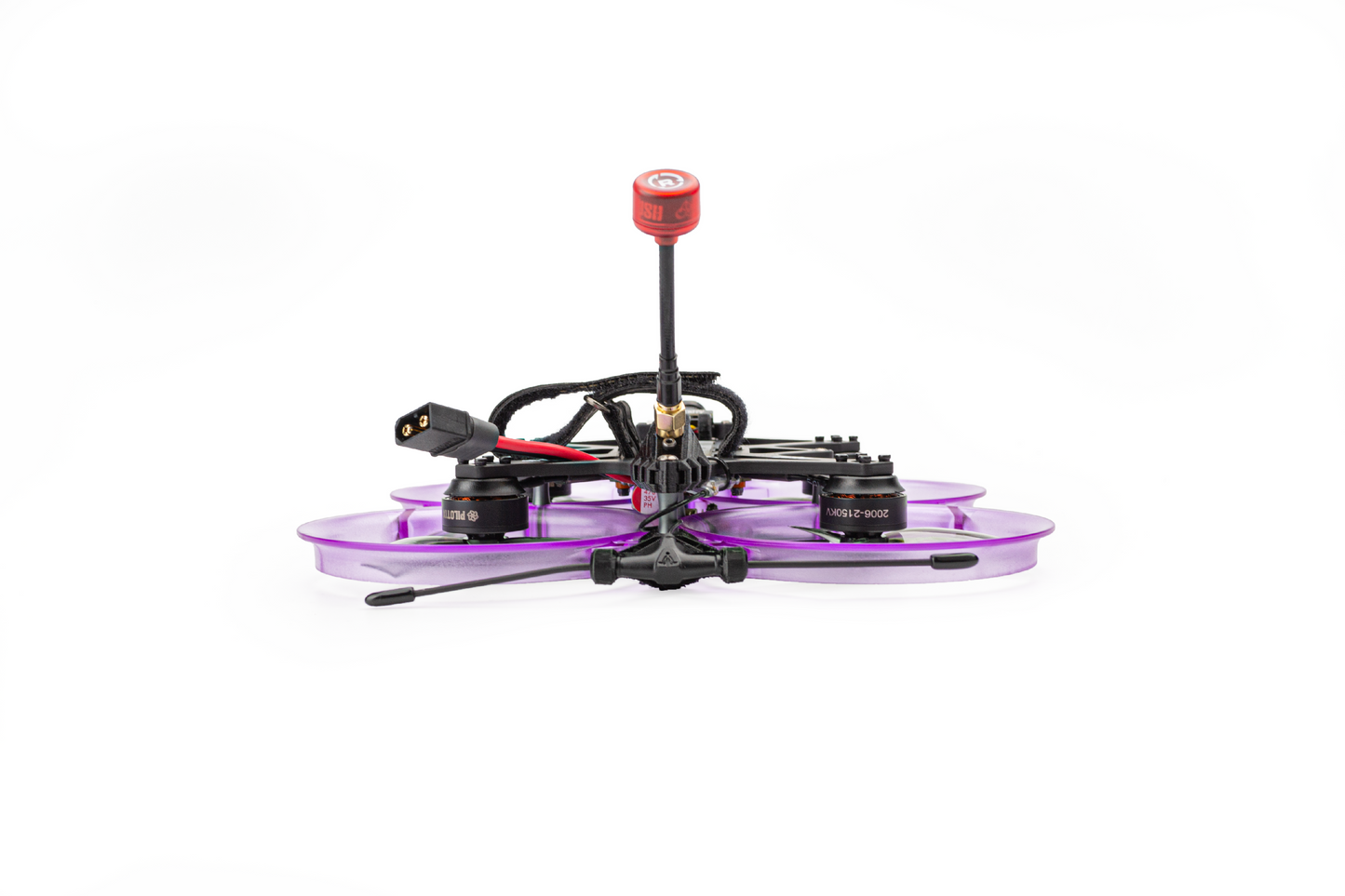 FPV dronas „Pilotix Luke“ 3,5 colio „Cinewhoop 6S“ analoginis ELRS2.4G