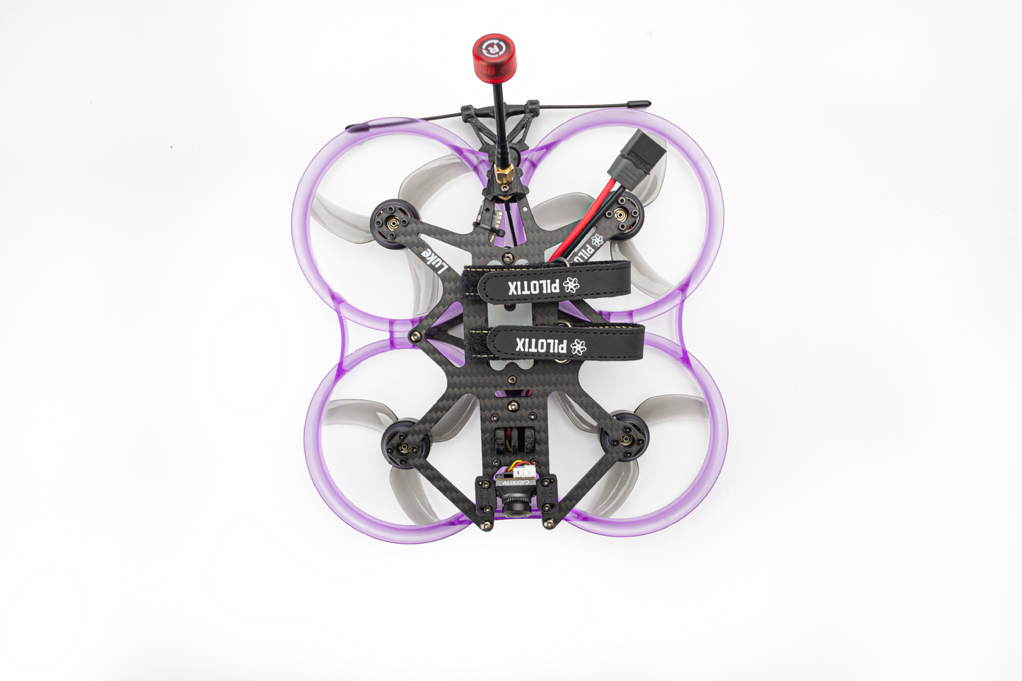 FPV dronas „Pilotix Luke“ 3,5 colio „Cinewhoop 6S“ analoginis ELRS2.4G