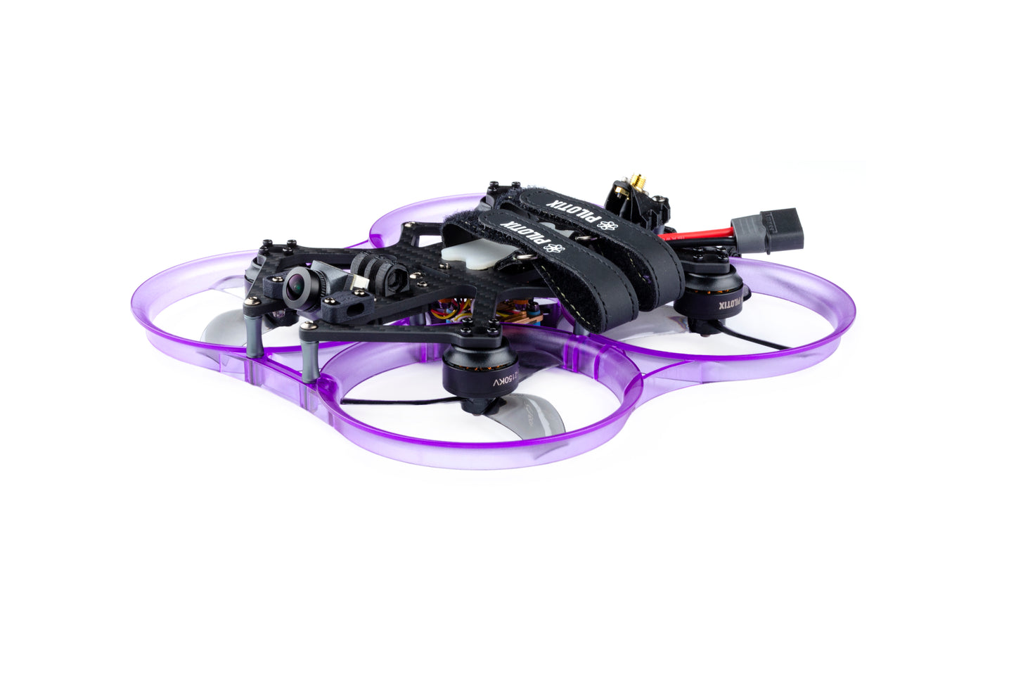 FPV dronas „Pilotix Luke“ 3,5 colio „Cinewhoop 6S“ analoginis TBS