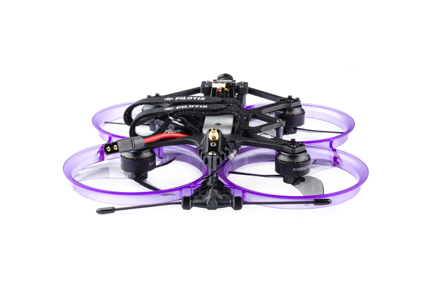 FPV dronas „Pilotix Luke“ 3,5 colio „Cinewhoop 6S“ analoginis TBS