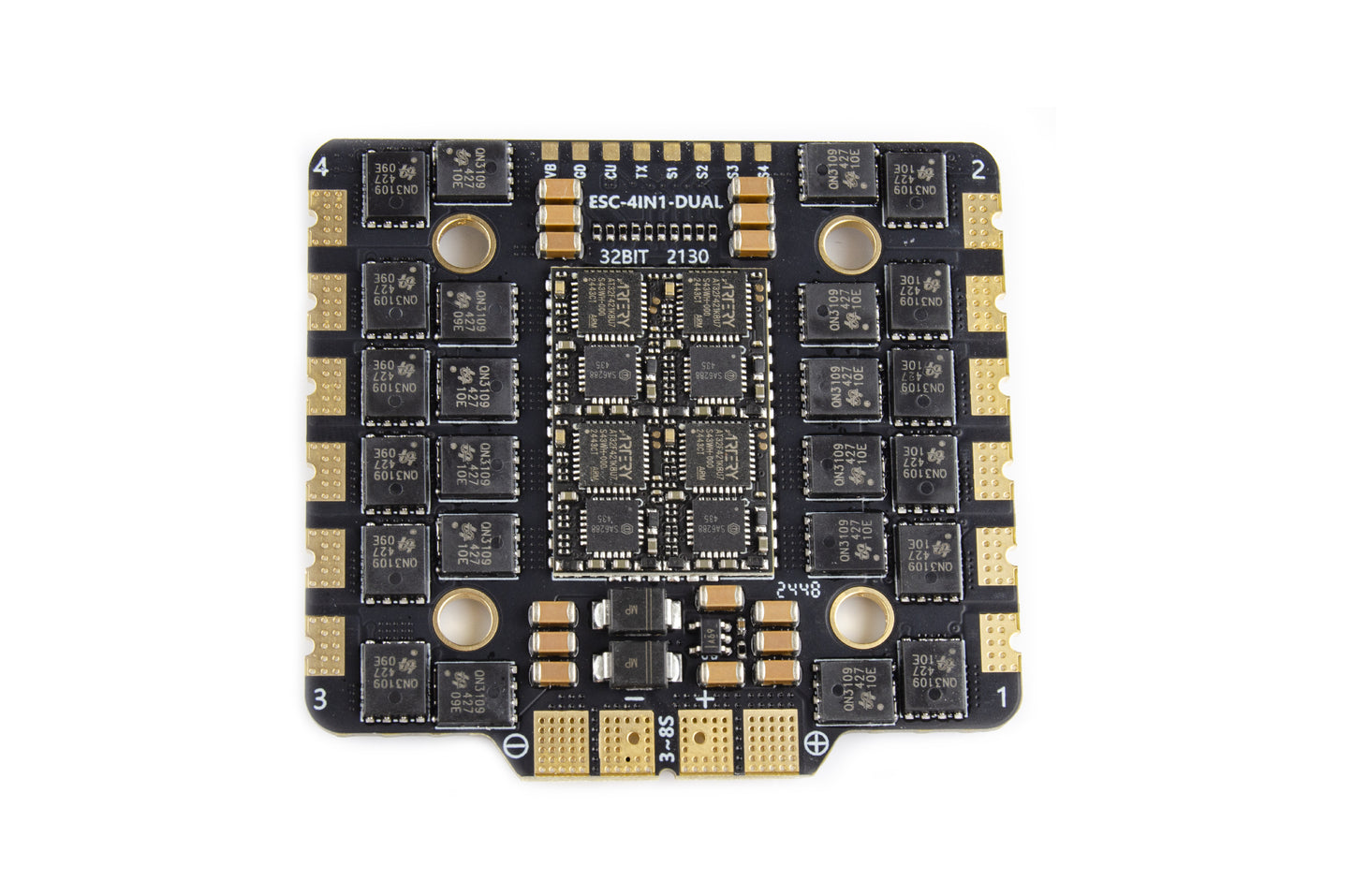 „Pilotix F405 V3 3080 80A AM32“ įkrovimo stotelė