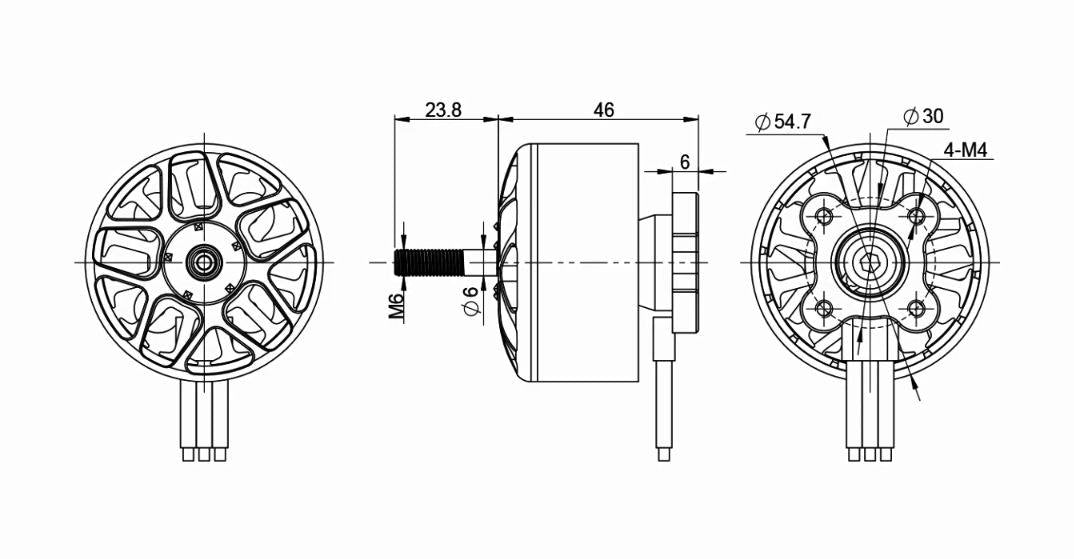 Variklis Pilotix 4720 420KV