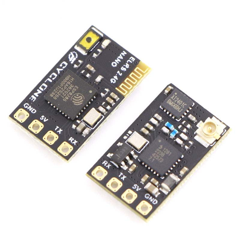 Imtuvas „Cyclone ELRS 2.4G Nano“ su antena