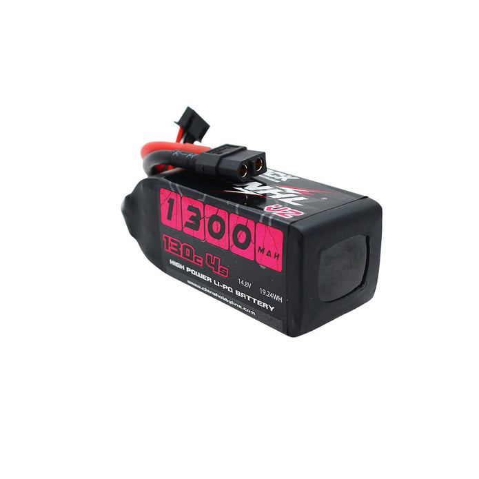 CNHL juodos serijos LiPo 4S 1300mAh 130C XT60 V2 akumuliatorius