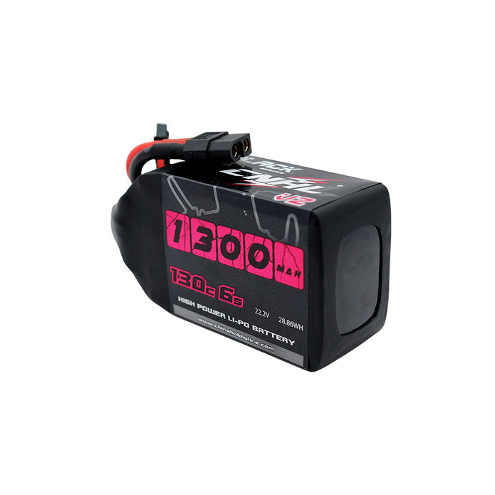 CNHL juodos serijos LiPo 6S 1300mAh 130C XT60 V2 akumuliatorius