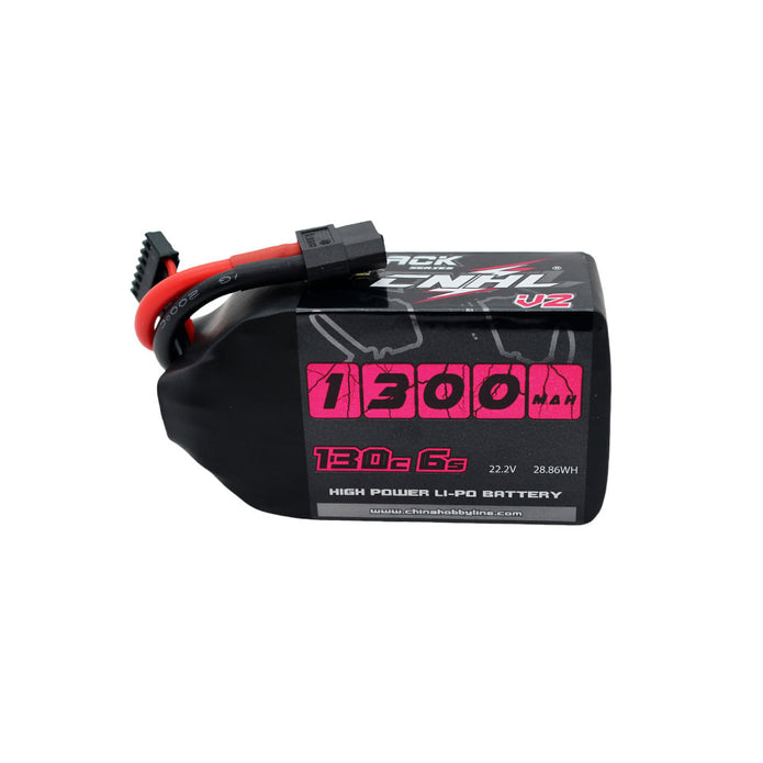 CNHL juodos serijos LiPo 6S 1300mAh 130C XT60 V2 akumuliatorius