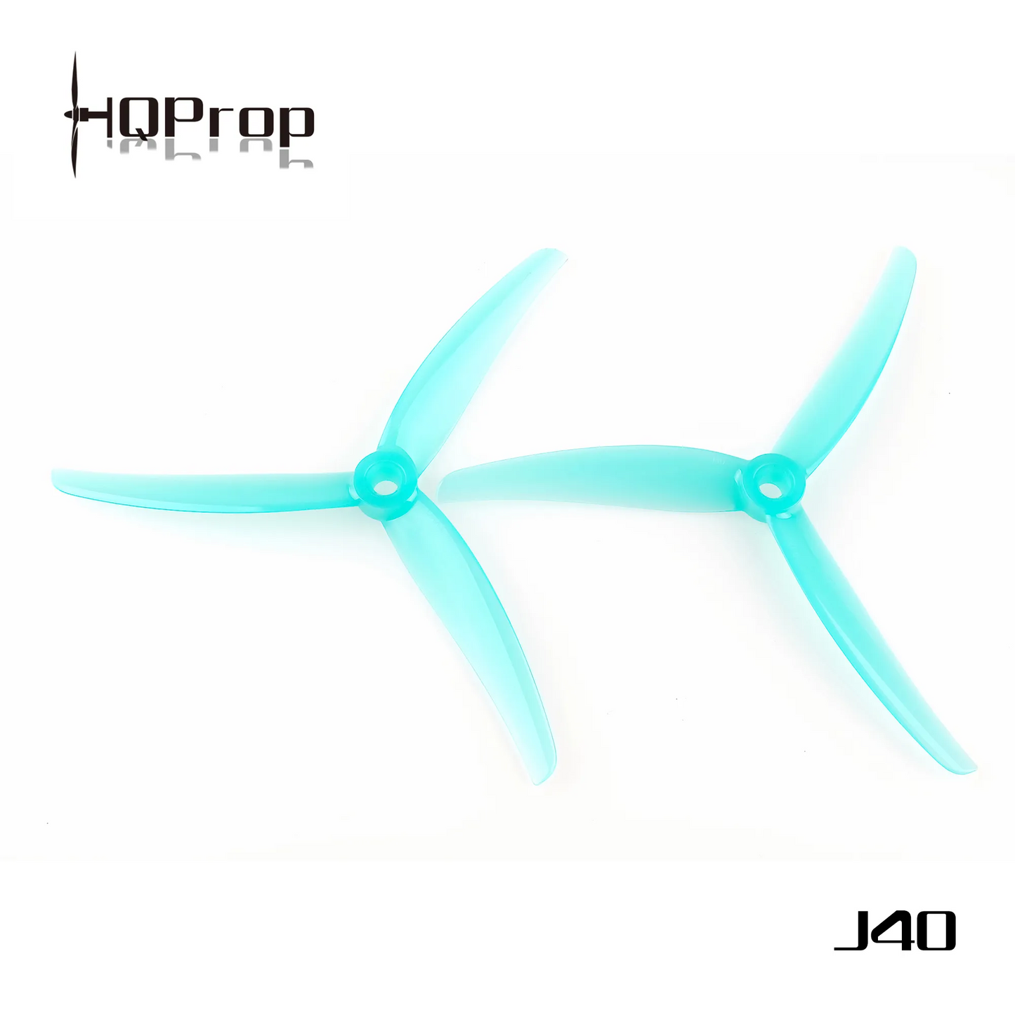 Propeleriai HQProp Juicy J40 3 menčių 5.1" mėlyni (2 prieš laikrodžio rodyklę + 2 pagal laikrodžio rodyklę)