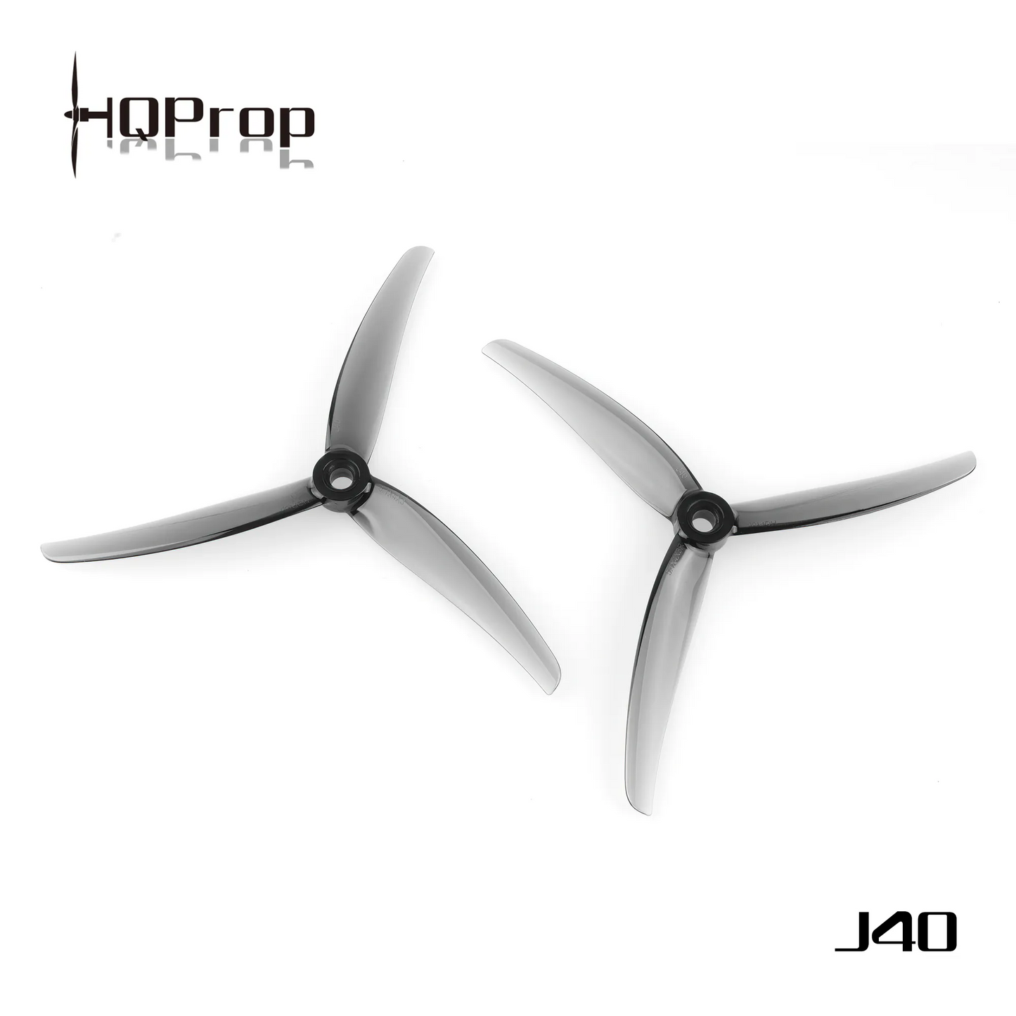 Propeleriai HQProp Juicy J40 3 menčių 5.1" pilki (2 prieš laikrodžio rodyklę + 2 pagal laikrodžio rodyklę)