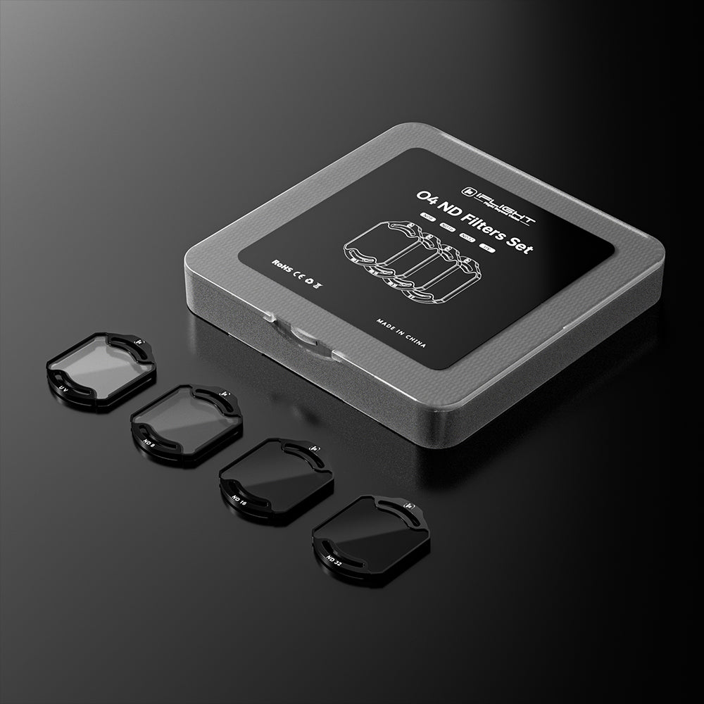 Filtrų rinkinys „iFlight O4 Air Unit Pro“ (UV filtras, ND8, ND16, ND32)