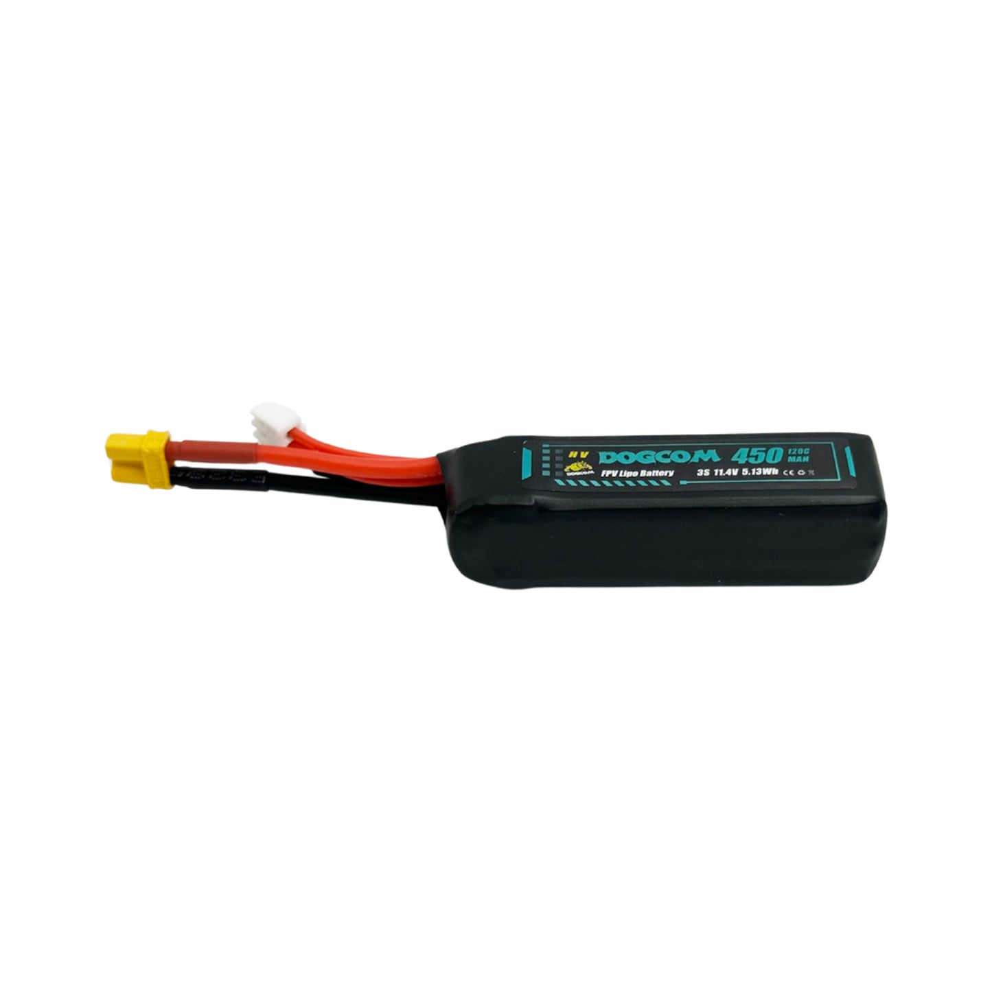 Baterija DOGCOM 450 mAh 120C 11,4 V 3S1P HV LiPo XT30