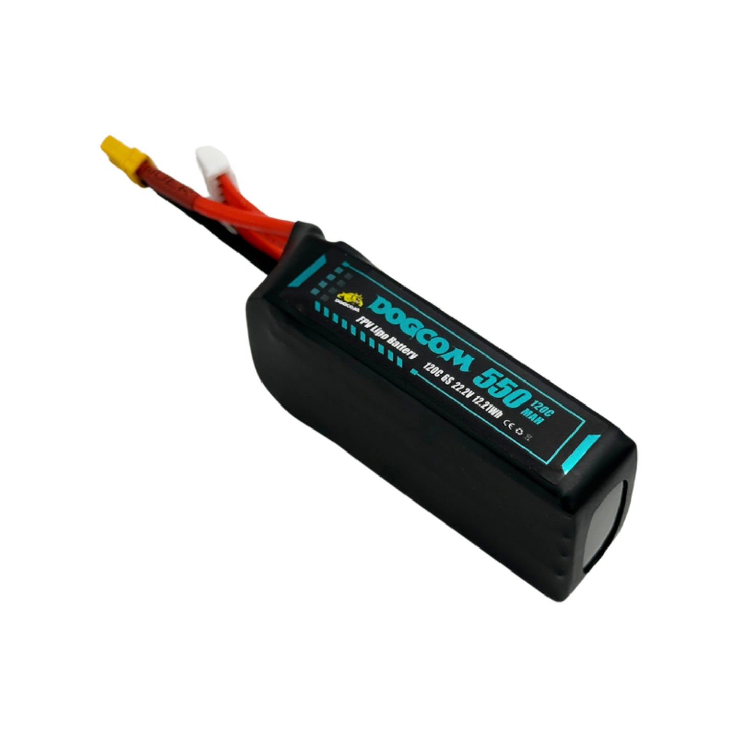 Baterija DOGCOM 550 mAh 120C 22,2 V 6S1P HV LiPo XT30
