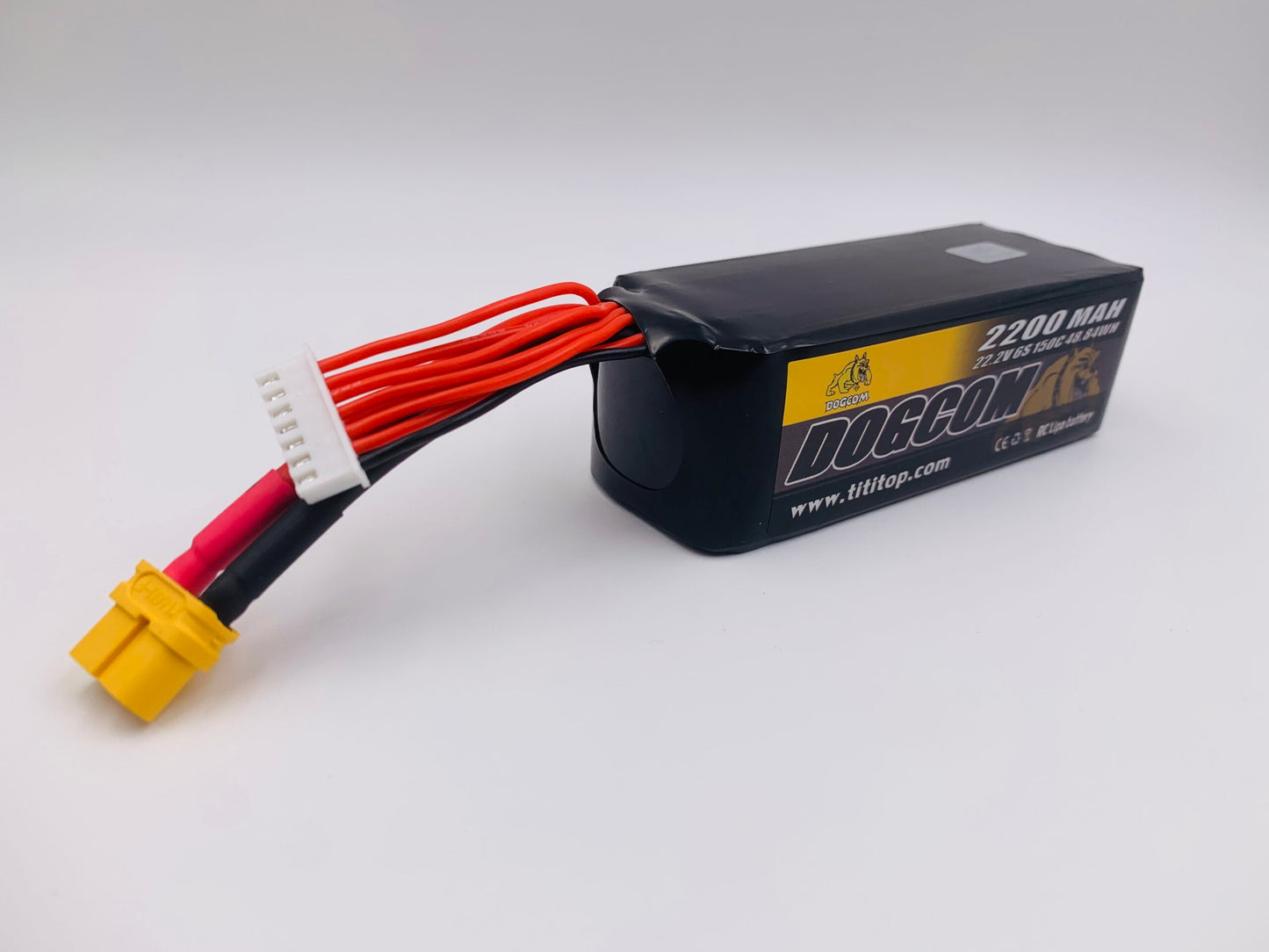 Baterija DOGCOM 2200 mAh 6S 22,2 V 150C LiPo XT60