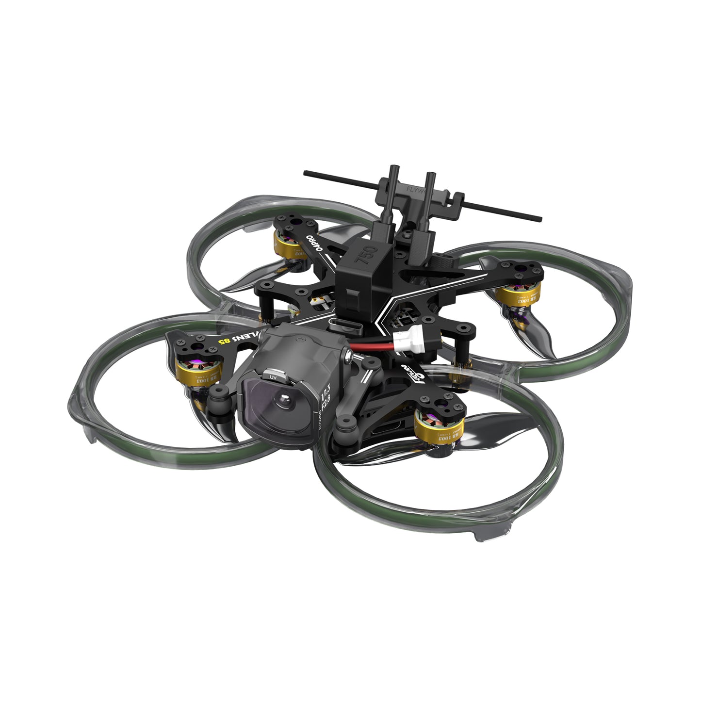 FPV dronas FLYWOO Flylens 85 HD O4 PRO 2S ELRS 2.4G V1.3