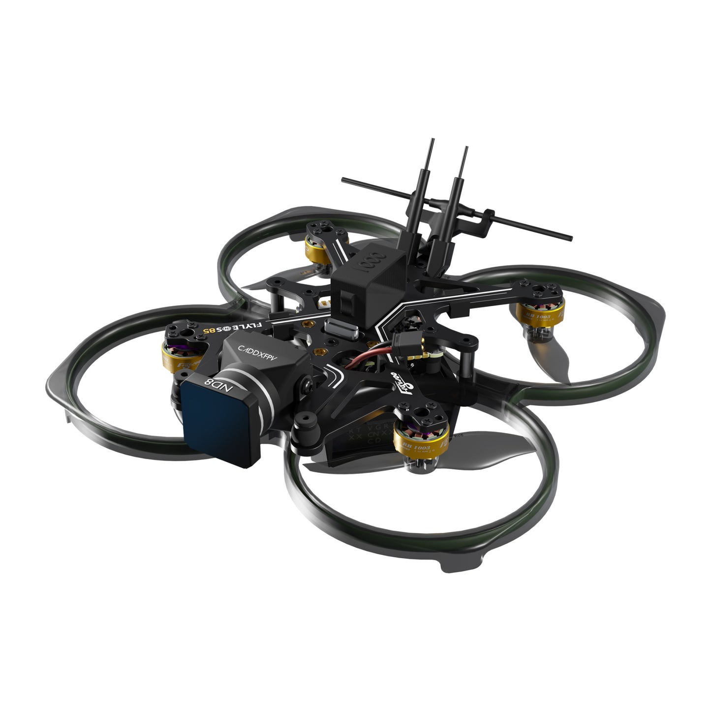 FPV dronas FLYWOO FlyLens 85 HD Walksnail Moonlight 4K 2S ELRS 2.4G V1.3