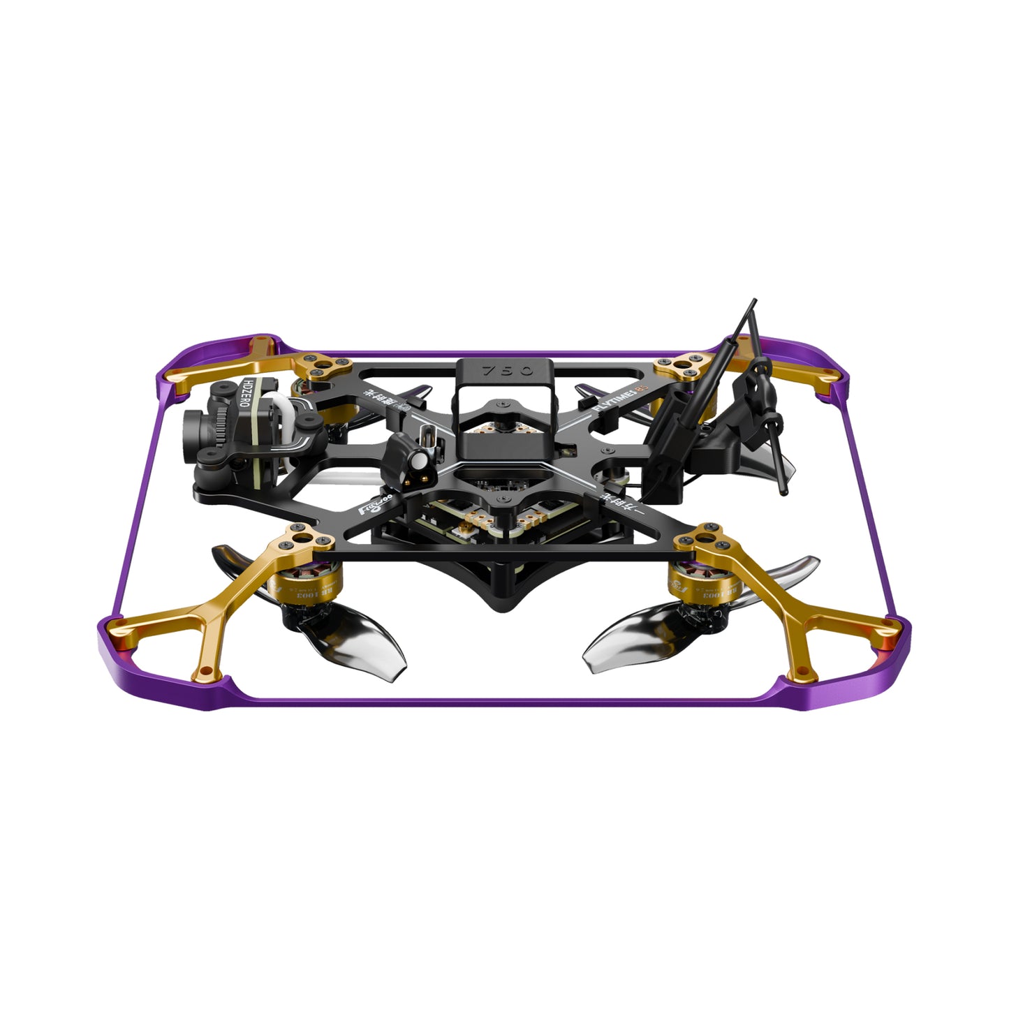 FPV dronas FLYWOO Flytimes 85 Hdzero 2S ELRS 2.4G