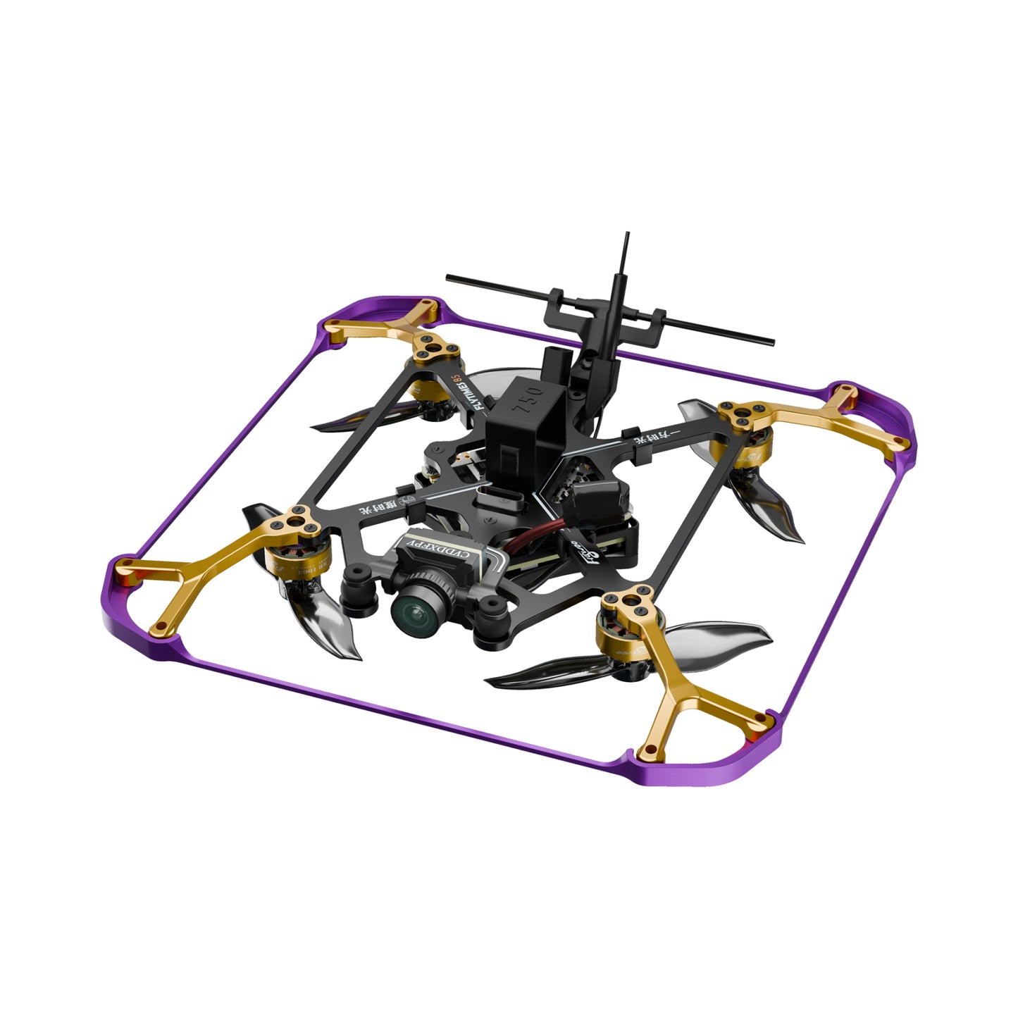 FPV dronas FLYWOO Flytimes 85 Walksnail 2S ELRS 2.4G