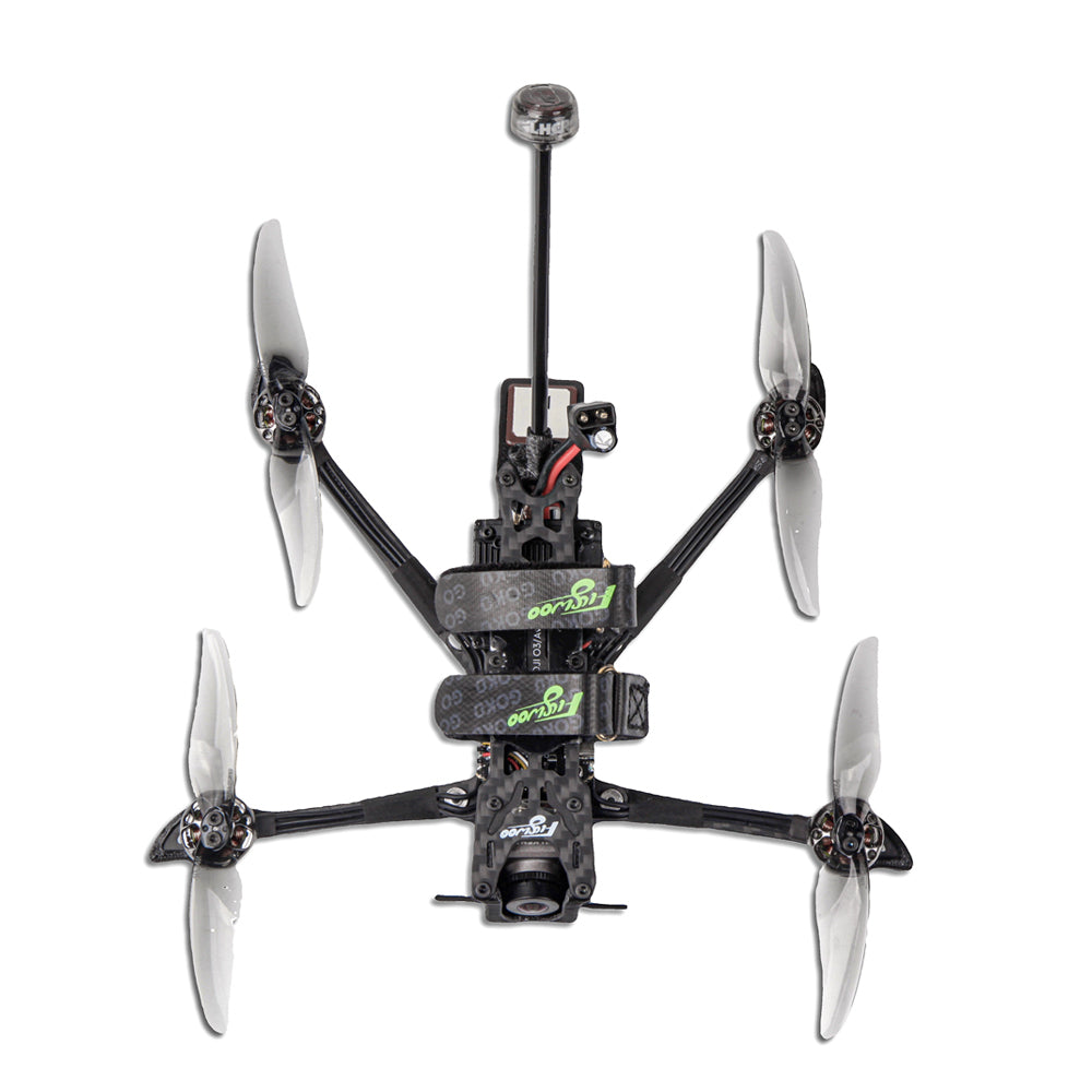 FPV dronas FLYWOO Explorer LR 4 HD Walksnail 4S ELRS 2.4G