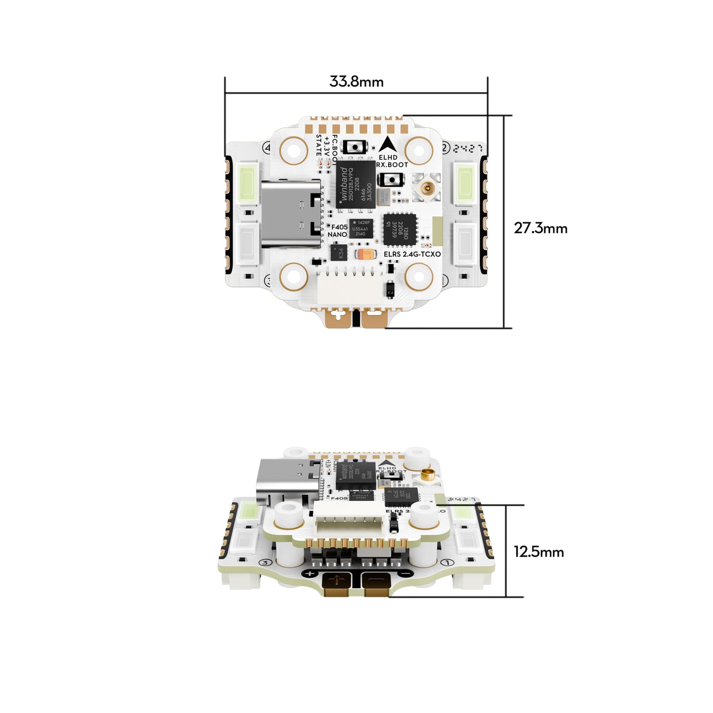 Stack FLYWOO GOKU GN405 Nano HD 20A V3 ELRS
