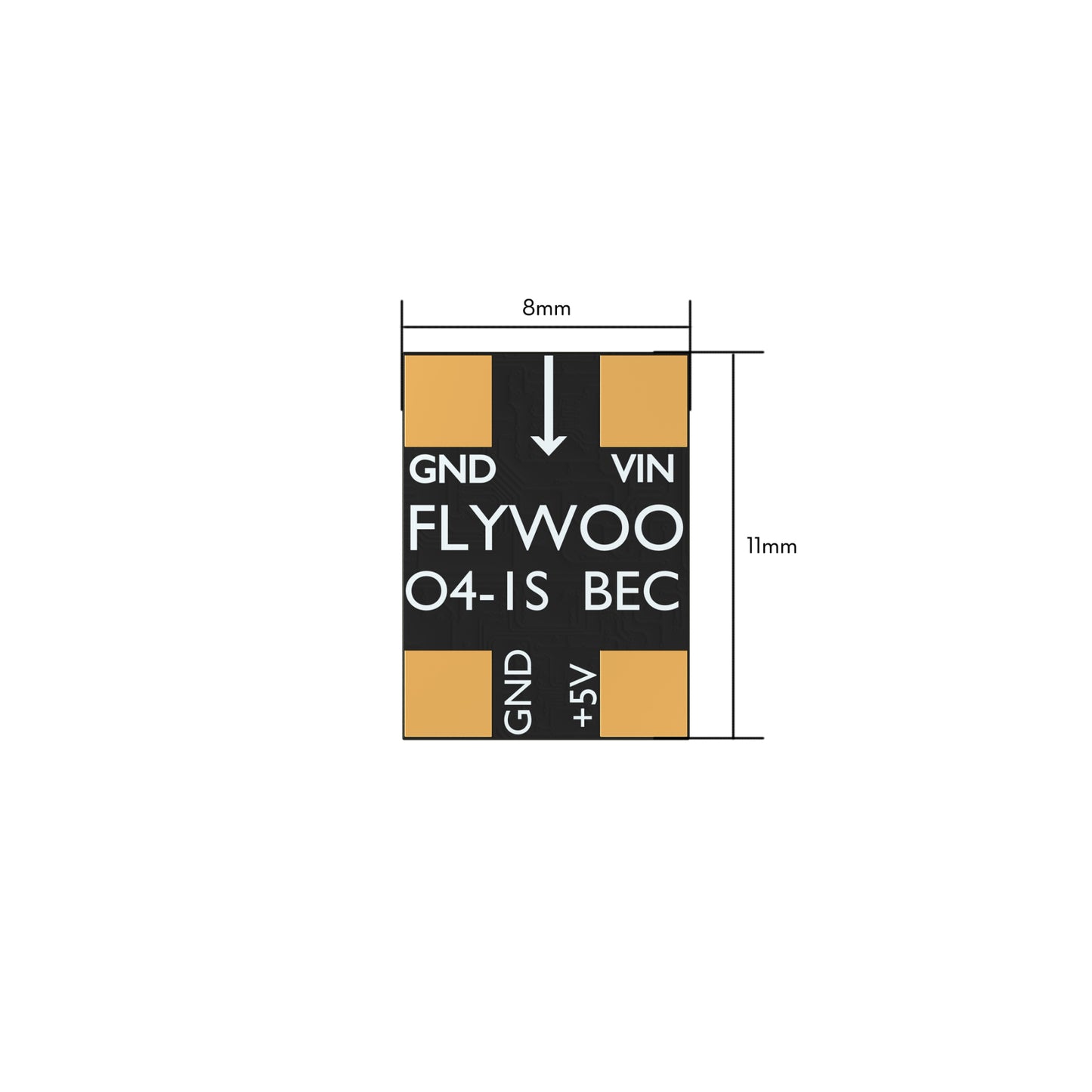 BEC modulis Flywoo O4 1S 5V