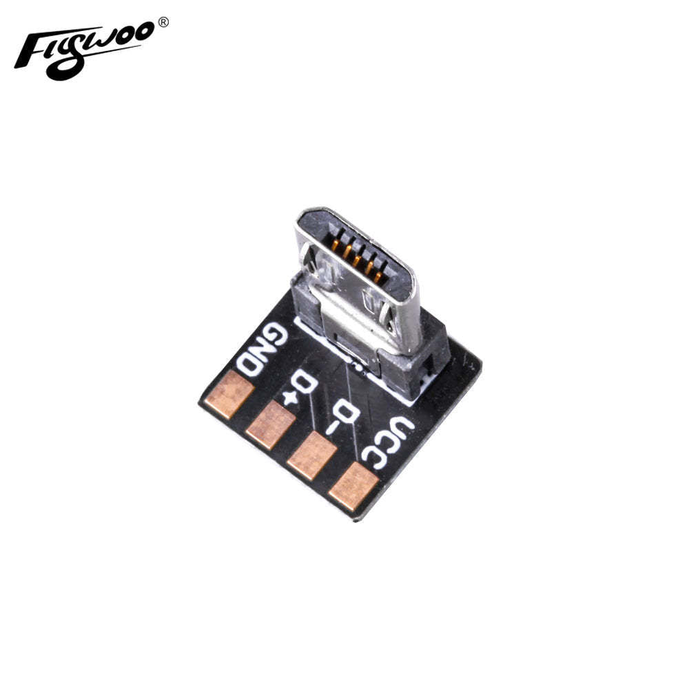 Adapteris FLYWOO Micro USB (kištukas) į USB Type-C (lizdas)