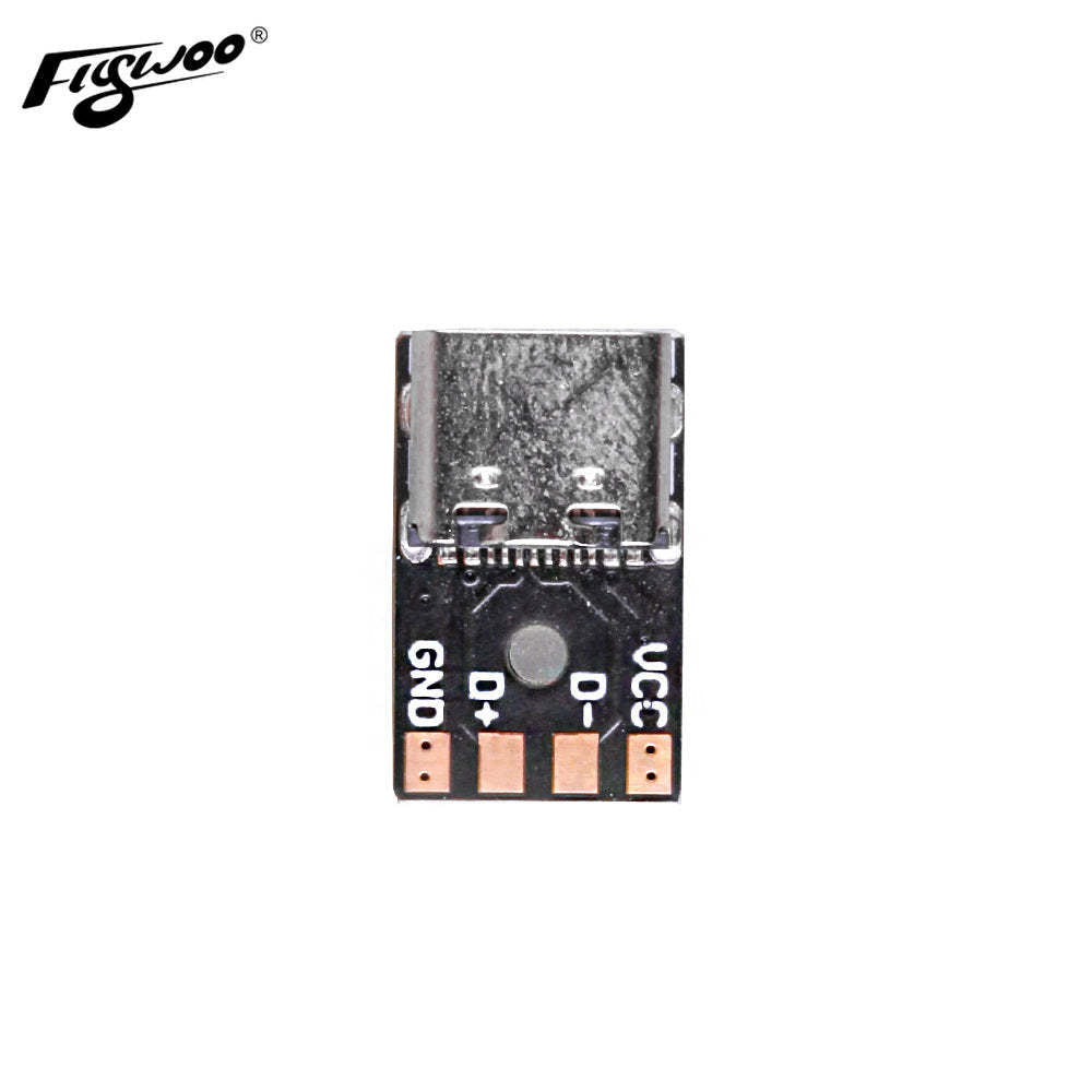 Adapteris FLYWOO Micro USB (kištukas) į USB Type-C (lizdas)