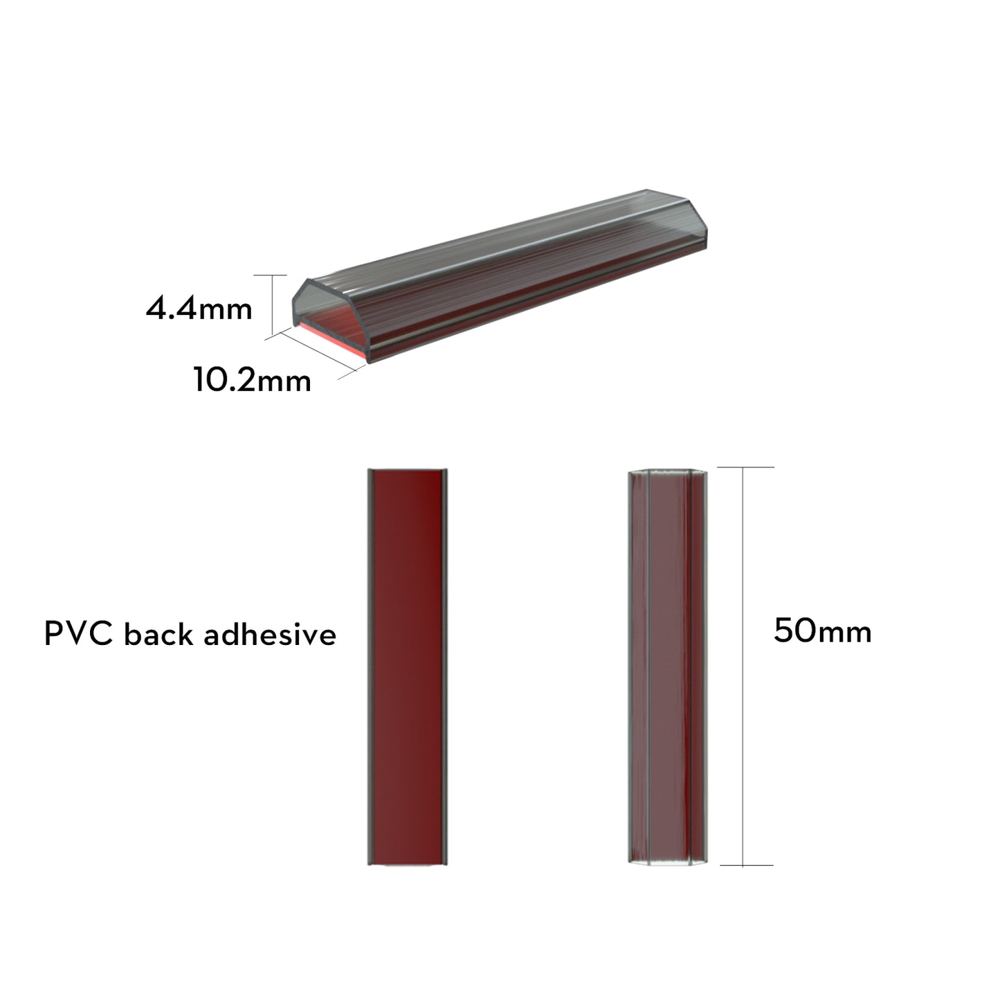 Variklio laido apsaugos vamzdelis FLYWOO 50mm G10 (4 vnt.)