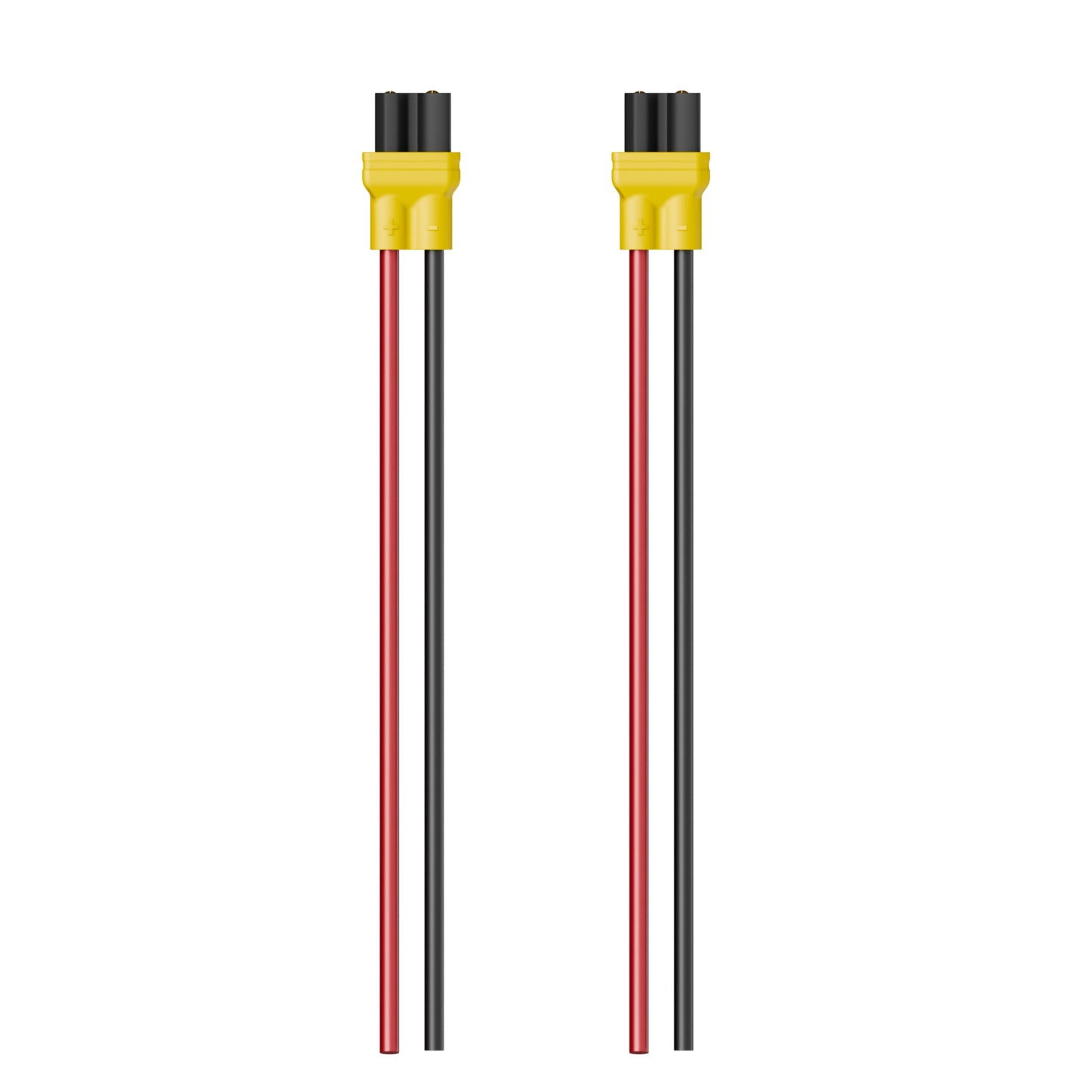 Jungtis FLYWOO XT30UP-F geltona Pigtail 18awg lizdas (2 vnt.)