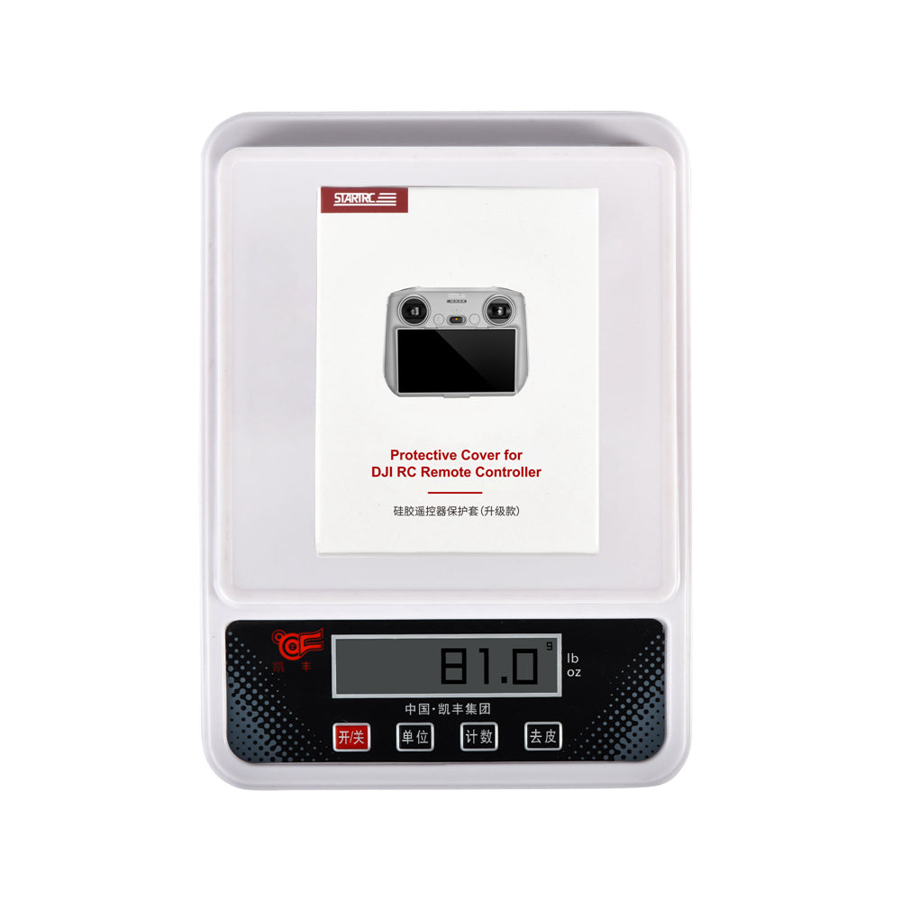 6390 5 silicone protector startrc for dji rc black