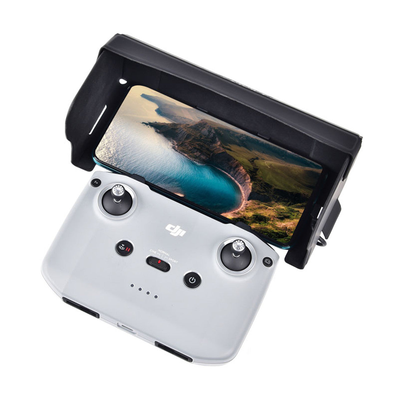 6438 5 sunshade hood startrc for 4 4 7 0 inches smart phone dji rc n1 remote controller