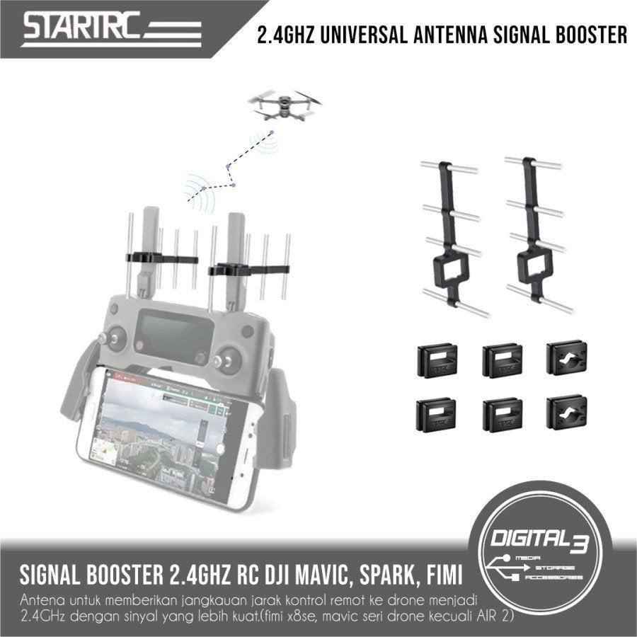 6483 7 antenna signal booster yagi uda startrc universal 2 4ghz