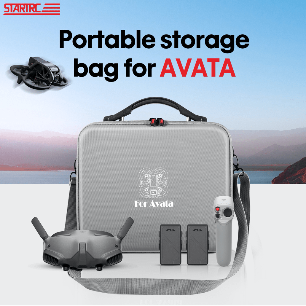 6690 storage bag startrc for dji avata pro view combo fit for dji goggles 2 and dji motion controller