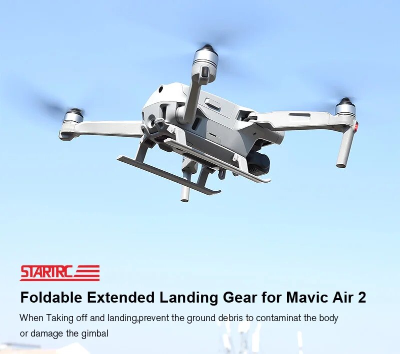6807 5 landing gear startrc for dji air 2 2s