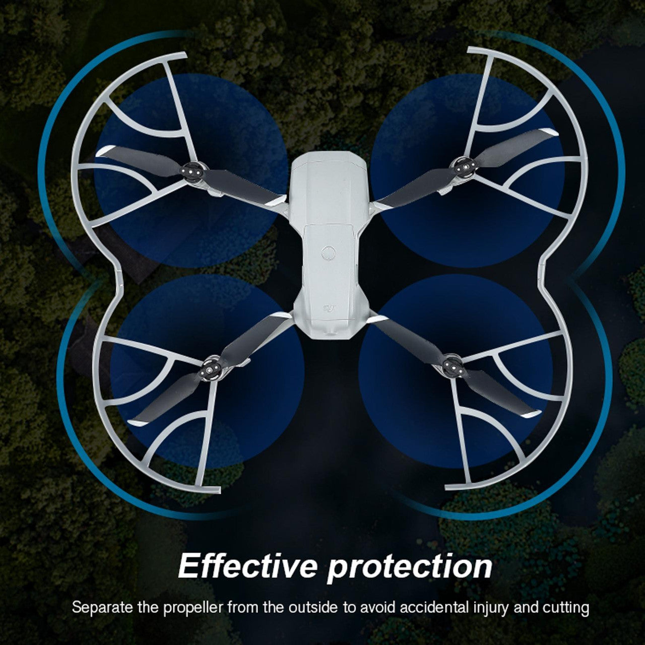 6813 1 propellers guard startrc for dji air 2 2s 1 set