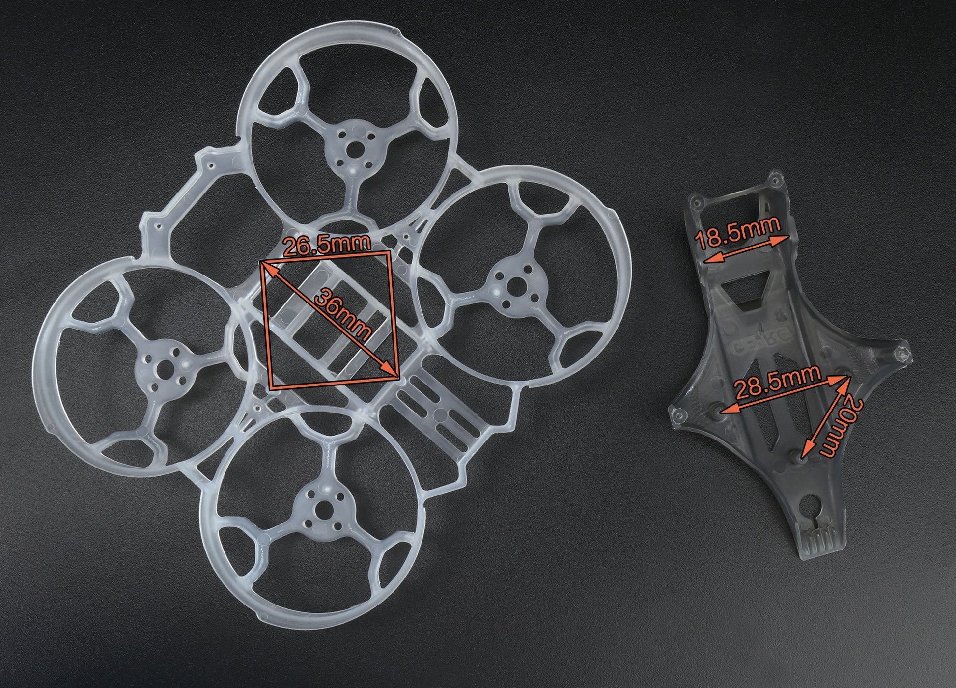 7344 4 frame geprc gep ce for cineeye drone green