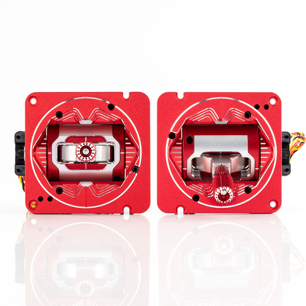 8064 ag01 cnc hall gimbal set radiomaster red