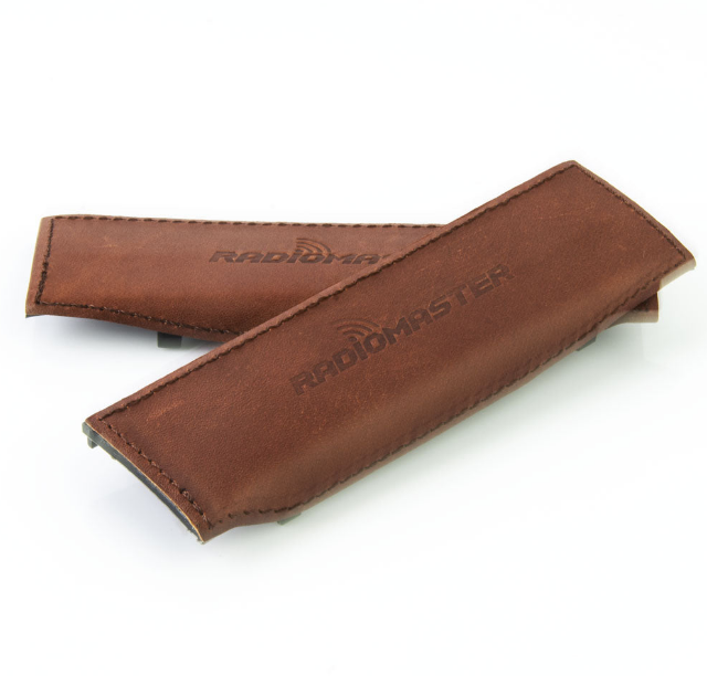 8154 leather side grips radiomaster for tx16s mkii brown