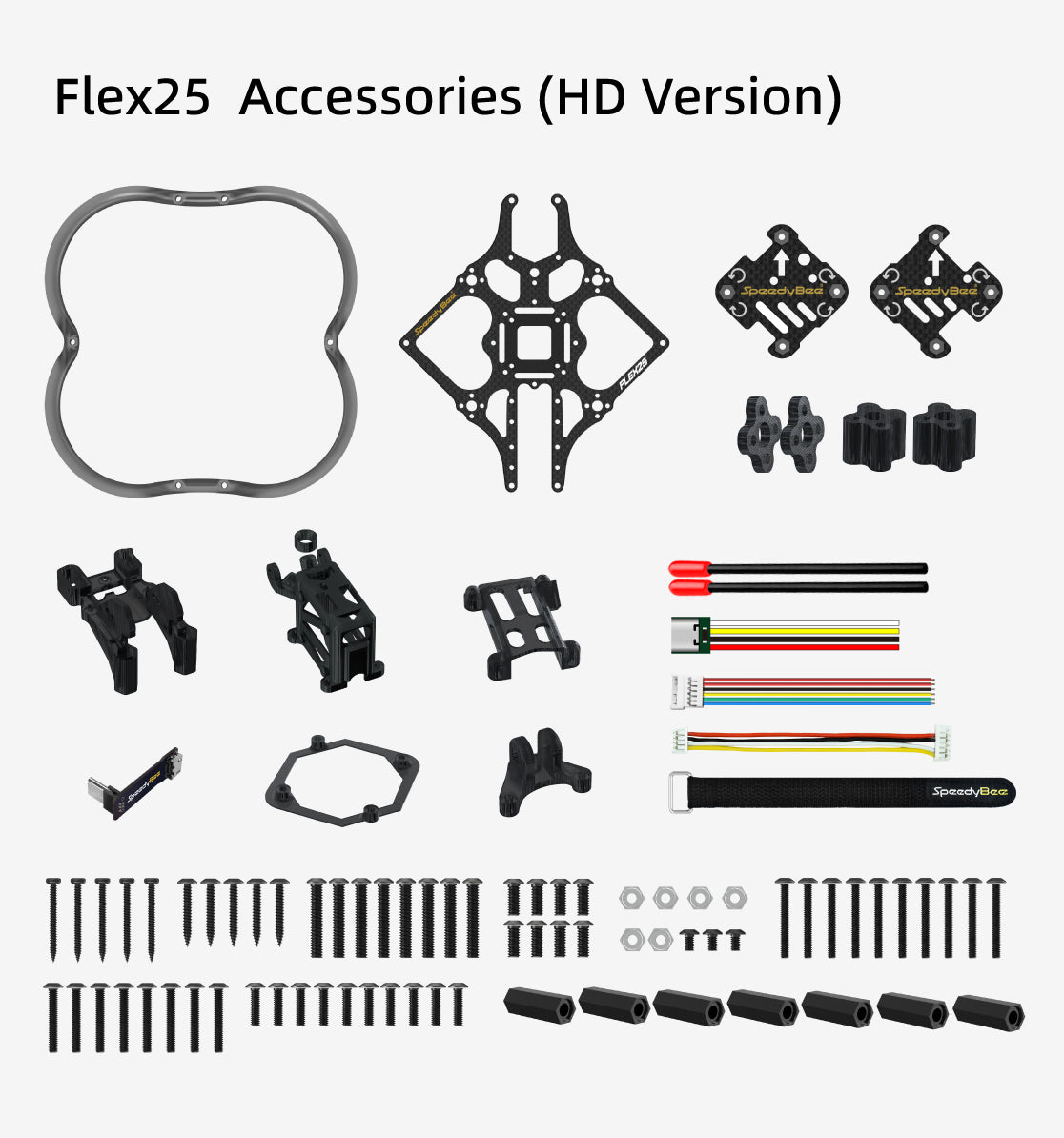 8430 9 frame speedybee flex25 2 5 inch hd version