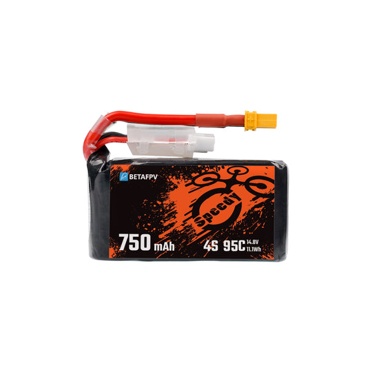 8622 1 battery betafpv lipo 4s 14 8v 750mah 95c xt30 2 pcs