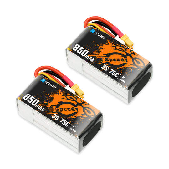 8628 battery betafpv lipo 3s 14 8v 850mah 75c xt30 2 pcs
