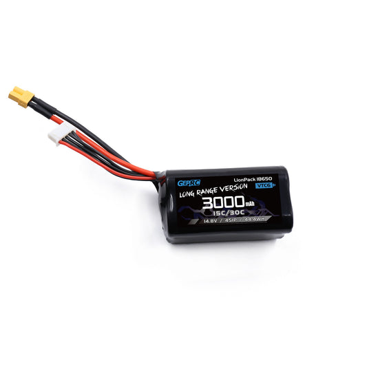 885 battery geprc vtc6 18650 li ion 4s1p 14 8v 3000mah xt30