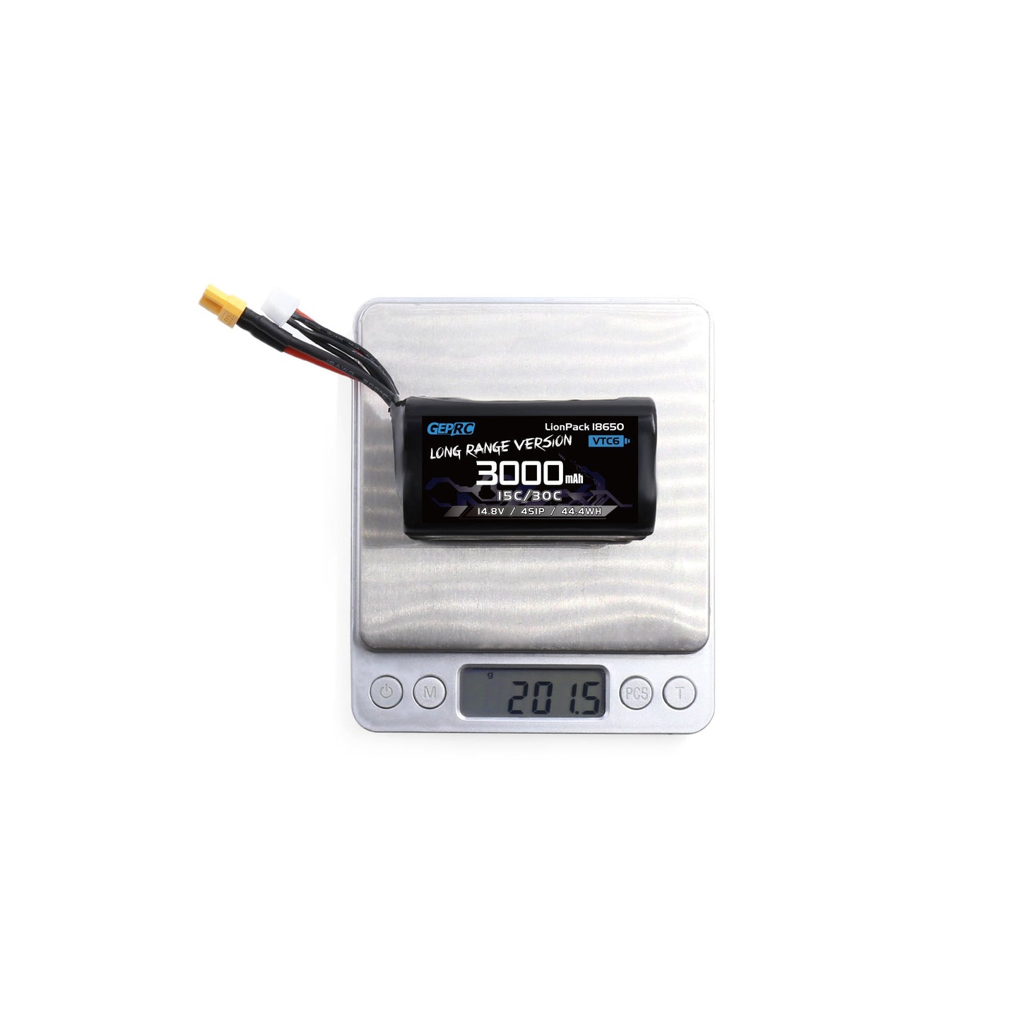 888 2 battery geprc vtc6 18650 li ion 4s1p 14 8v 3000mah xt60