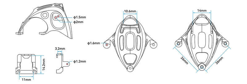 9072 7 micro canopy lite betafpv black