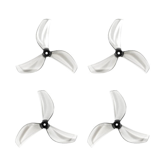9300 2 propellers gemfan 45mm 3 blade 1 5mm shaft grey 4pcs